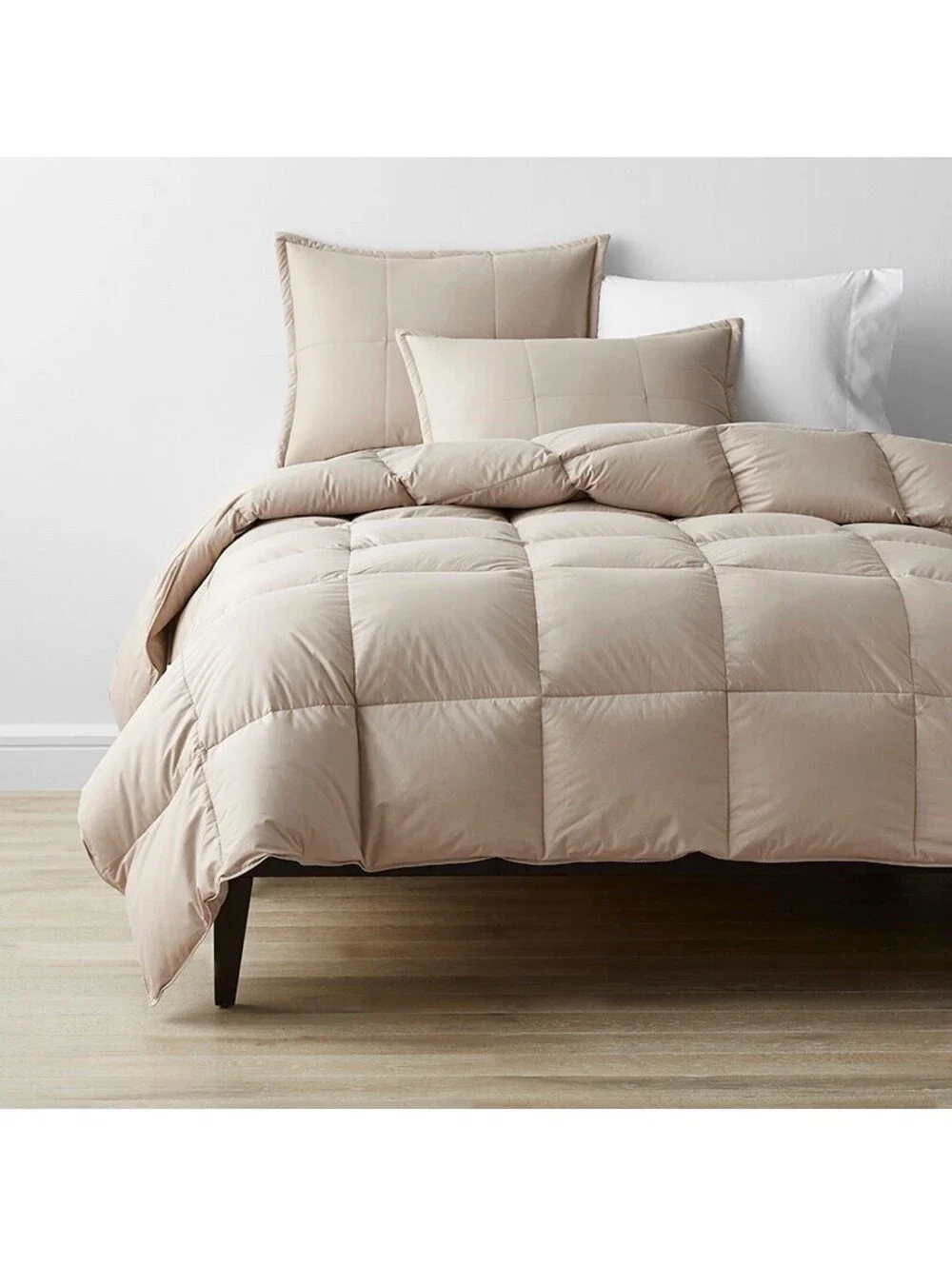 The Company Store LaCrosse RDS Down Comforter Queen Feather Tan Medium
